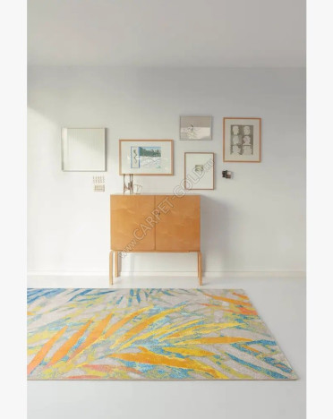 Ковер бельгийский 466140990 Bloom (PP Heatset Высокоплотный, разноцветный)