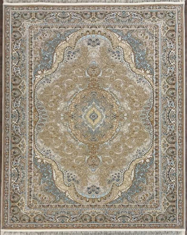 Ковер персидский G146 Mashad 1200 (Акрил, кремовый)