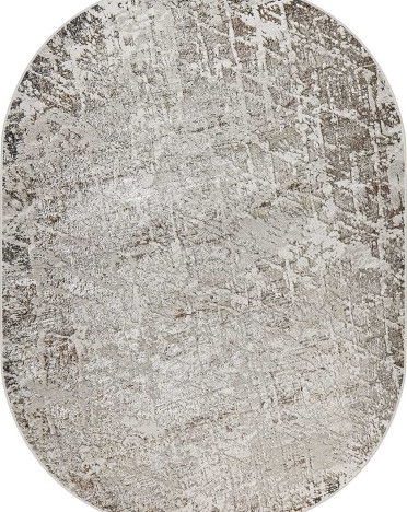 Ковер турецкий 38551A Eliza (полиэстер хит сет, серый)