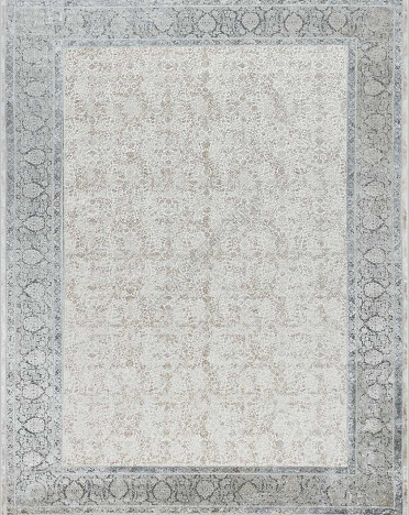 Ковер турецкий 51804B Modalina (Акрил, Эвкалиптовый шелк, серый)