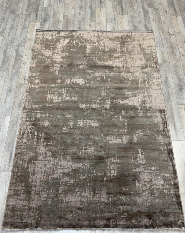 Ковер турецкий B204K2 MONZA (Акрил, Эвкалиптовый шелк, коричневый)