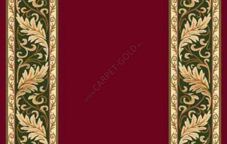 D040 - RED-GREEN - Дорожка - коллекция VALENCIA 2
