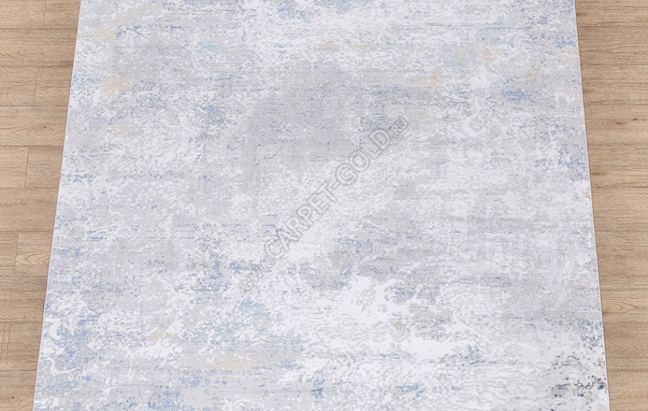 Ковер B650B ЦВЕТ CREAM / D_BLUE
