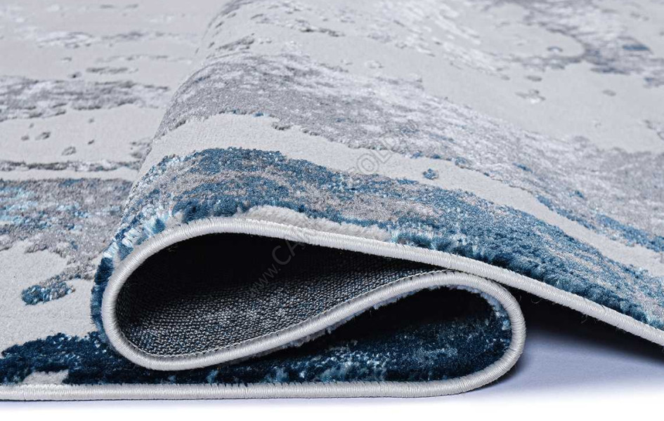37107A DAIRE BLUE FLS / L.GREY круг Kleopatra