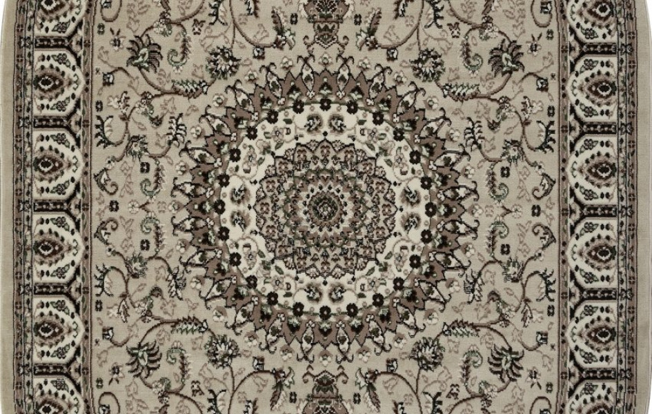 Ковер D409 - BEIGE - Овал - коллекция GAVANA